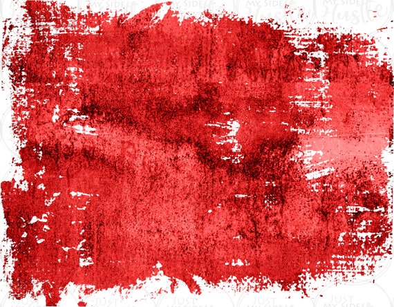 Red illustration, Color editing, grunge, effect, color png