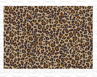 Leopard Sublimation Design background backsplash PNG Graphic Clipart Digital Download