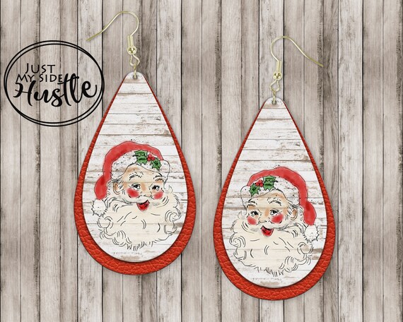 Christmas drop earrings sale