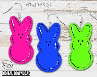 Cute Bunny png Sublimation Designs Bundle