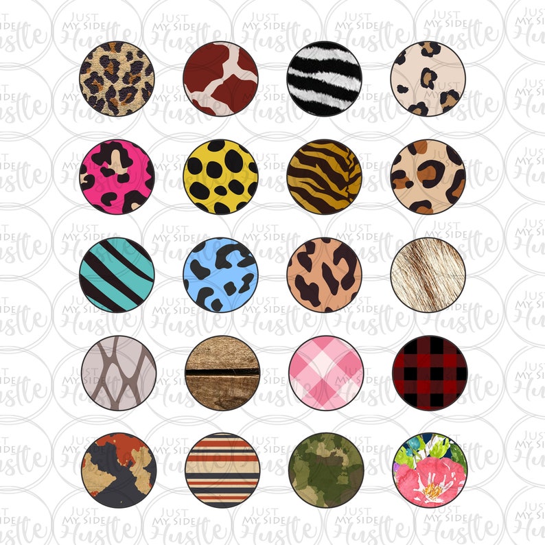 Download Animal Print Pop up Phone Socket Sublimation Designs Png ...