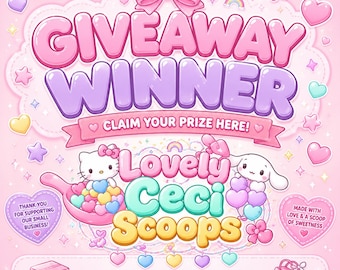 Giveaway Winner Exclusive Listing