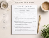 ATS Friendly Resume Template Word, Pages, Google Docs, ATS Resume, ATS Cv Resume Template, Minimalist Resume, Simple Resume, Basic Resume