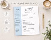 Easy ATS Resume Template | Word, Google Docs and Pages | Professional, Editable, References & Cover Letter Included