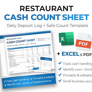 Safe Count Sheet - Etsy
