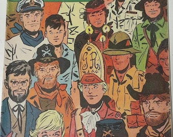 Comic comic Argentine Frontera extra 1961 hector Oesterheld golden age arg. Pratt not Eternaut Solano Lopez