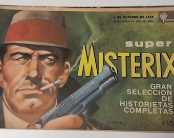 Super Misterix, bande dessinée argentine de 1960 (édition d'avril), Bull Rocket Oesterheld (pas éternel).