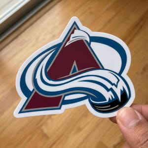 Avalanche Shakes The World Sticker, Kiss-cut Sticker, Logo Vinyl Stickers, Car Magnet
