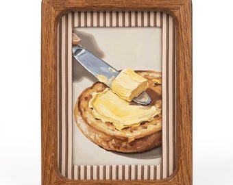 Walnut Wood Photo Frame, 5x7 mat for 4x6 Picture Frame, Decorative Tabletop Frame with Striped Inner Border, Warm Wooden Wall Frame