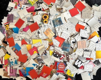 Junk Journal Scrapbook Supplies Stamp Cutouts Bulk 2oz. Wide variety of colors and themes