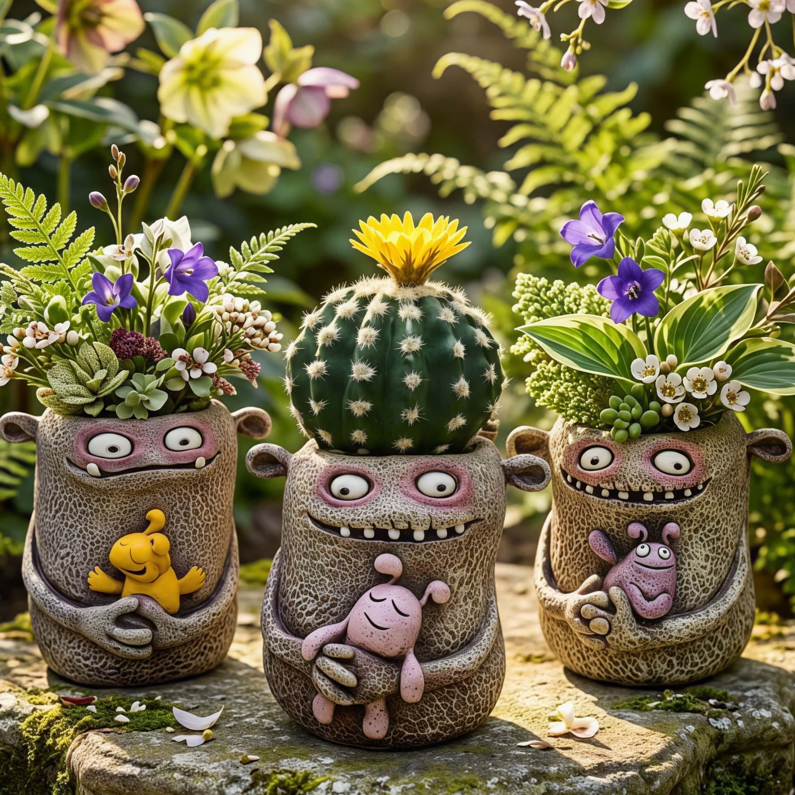 Monster Planter - Etsy