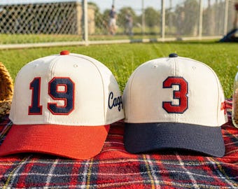 Gorra deportiva con número bordado personalizado, gorra de béisbol bordada, número de jugador, gorra trucker de lona, día de partido, gorra personalizada para mamá deportista