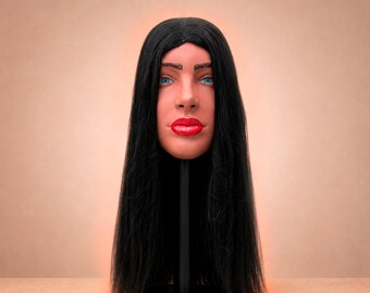 Yailin La Mas Viral Inspired Cabezon, Handmade Big Head Prop, Oversized Event Character