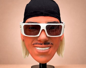 Feid Inspired Cabezon, Ferxxo Big Head Prop, Oversized Event Character