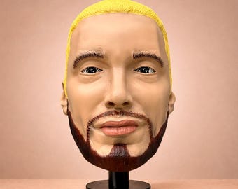 J Balvin Inspired Cabezon, Handmade Big Head Prop, Oversized Event Character