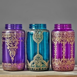 Wanderlust Housewarming Gift for Her Sofa Table Bohemian Decor Gypsy Mason Jar Centerpieces Moroccan Lantern Centerpiece Moroccan Decor image 1