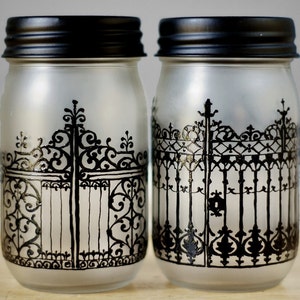 Charlston Iron Gates Mason Jars image 3