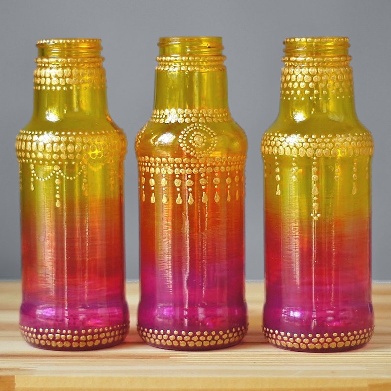 Best Friend Gift Engagement Party Decorations Bohemian Glass Etsy