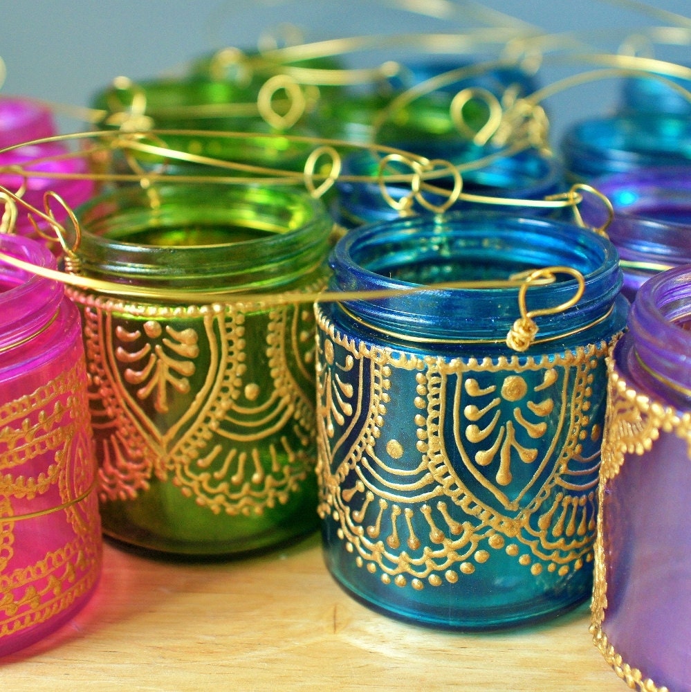 Bohemian Decor Candle Lantern Wanderlust Hanging Lantern Etsy