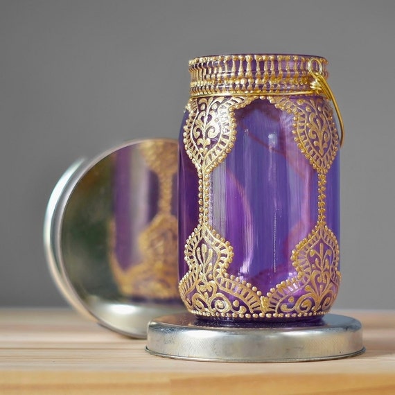 Henna Makeup Brush Holder Moroccan Desk Organizer College Etsy