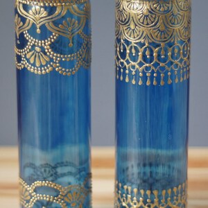 Henna Bud Vase Set, Moroccan Decor 画像 4