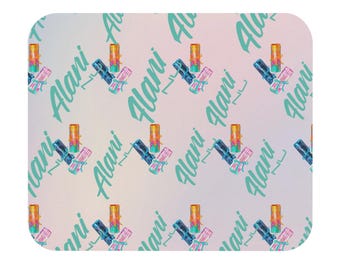 Alfombrilla de ratón con forma de bebida energética