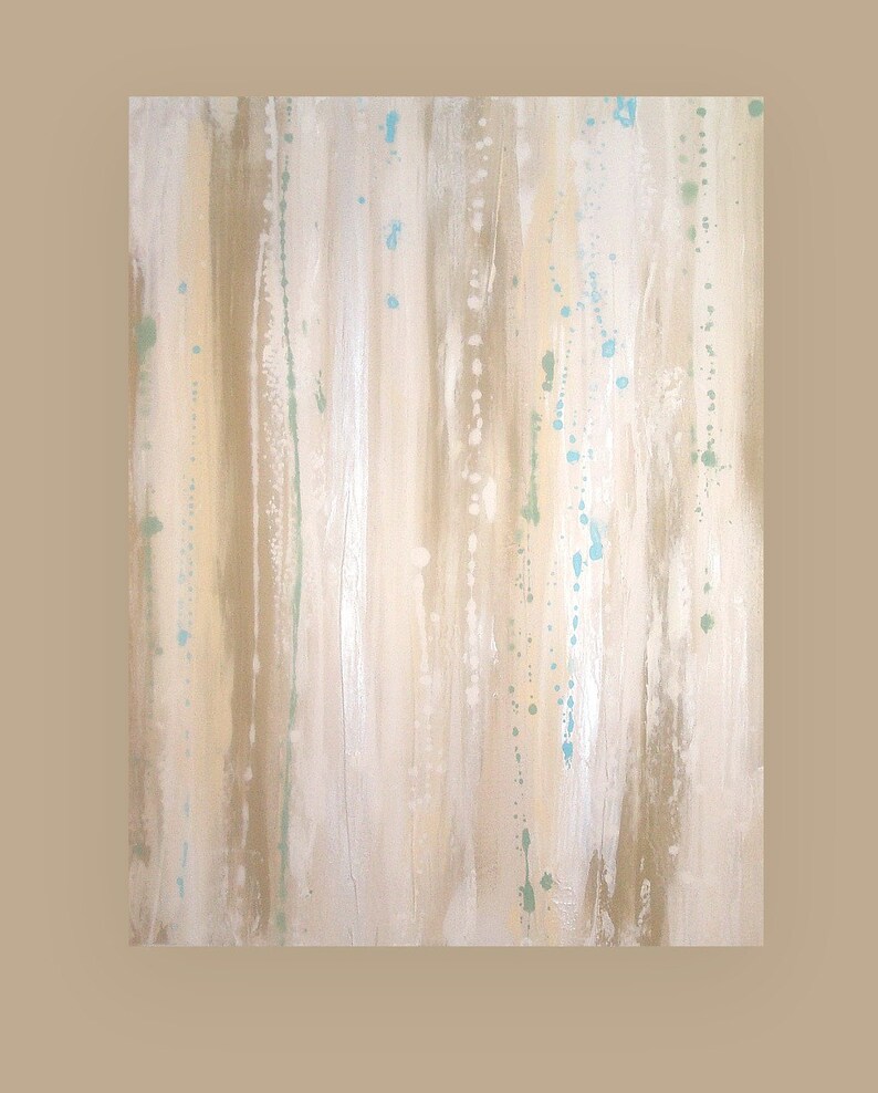 Original Art Abstract Painting Shabby Chic Acrylic Abstract Etsy