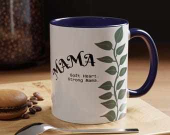 Mama Script Coffee Mug | Accent 11oz or 15oz