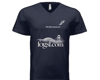 San Francisco Fog V-Neck Tee - fogsf.com