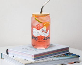Fogsf.Com Can-Shaped Glass San Francisco