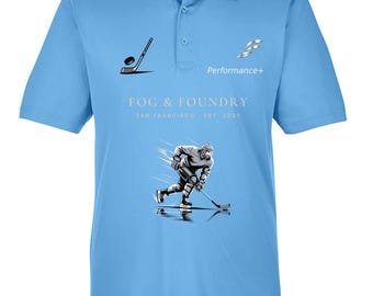 Hockey Performance+ Polo | Father's Day Gift Ideas | Fog & Foundry - new