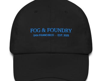 Cappellino da papà ricamato — Sportswear / Fog & Foundry - Idee regalo per la festa del papà