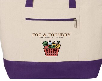 Borsa da mercato degli agricoltori di San Francisco / Fog & Foundry / Idee regalo per la festa del papà
