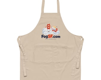 Fogsf.Com Organic Cotton Apron San Francisco