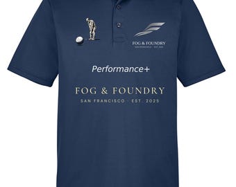 Polo da golf in edizione limitata, oggetto da collezione - Idee regalo per la festa del papà / Fog & Foundry