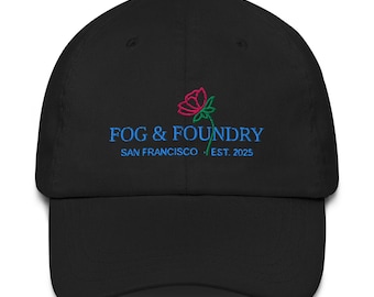 Cappellino da papà ricamato — Sportswear / Fog & Foundry - Idee regalo per la festa del papà