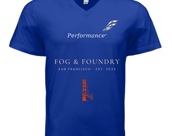 V-Neck Performance+ T-Shirt 2 Sides | Fog & Foundry