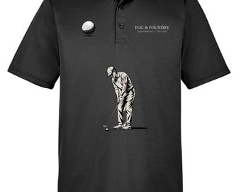 Polo da golf in edizione limitata, oggetto da collezione - Idee regalo per la festa del papà / Fog & Foundry