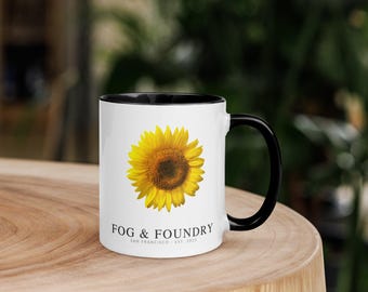 Tazza con girasole / Fog & Foundry