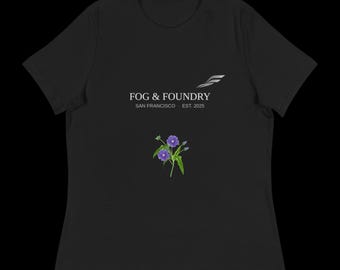 T-shirt Morning Glory Relaxed — Dark Colors / Fog & Foundry