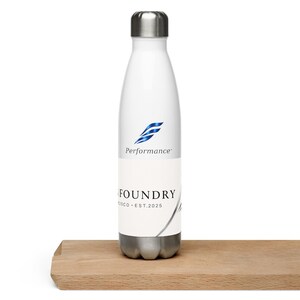 Twin Peaks waterfles: robuust Skyline-design, 483 ml (17 oz) staal
