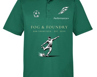Polo da calcio Performance+ / Idee regalo per la festa del papà / Fog & Foundry