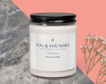 Cinnamon Vanilla Candle No. 09 | Fog & Foundry