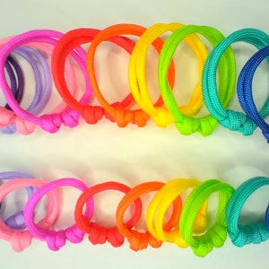 Kleine Paracord ID Verstellbare Halsbänder von Paaren Größe 3 Zoll und 5 &#39;für große Rassen Kätzchen oder Mini-Hunderassen