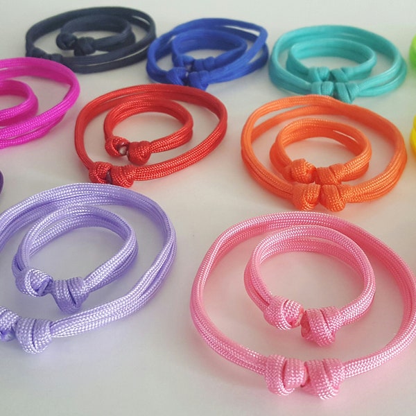 Paracord Welpen ID-Halsbänder Verstellbar, 2 Stufen erste 8 Wochen