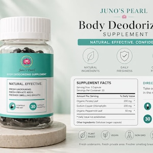 Juno's Pearl | Kroppsdeodoriserande kosttillskott
