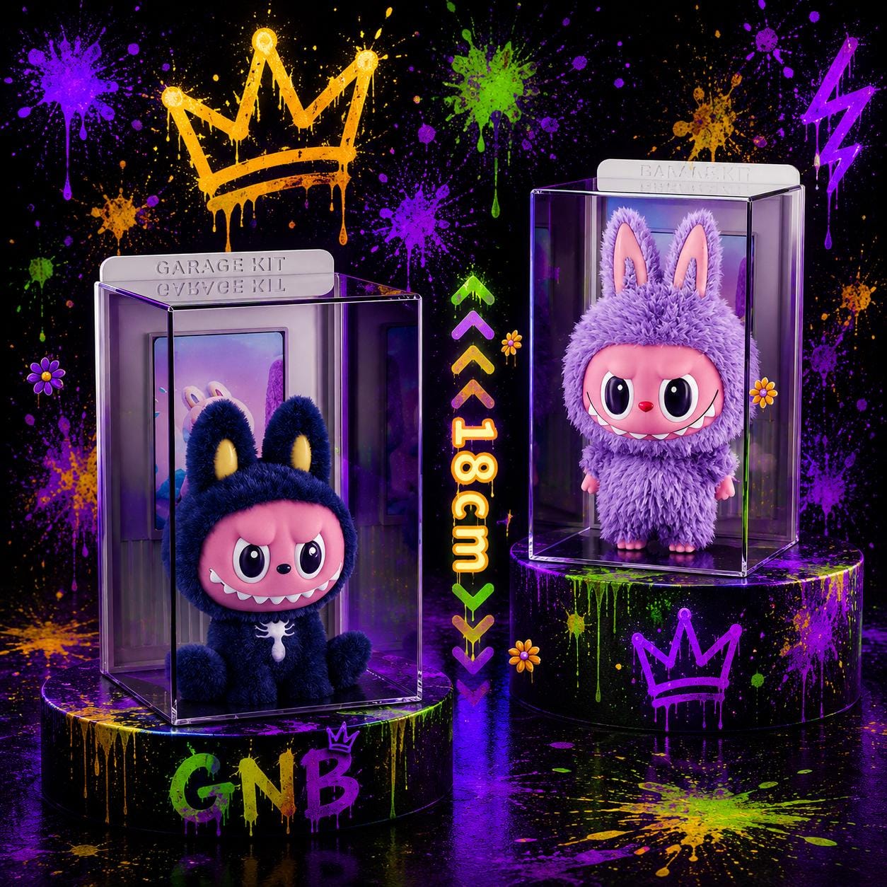 Labubu acrylic display case - Etsy 日本