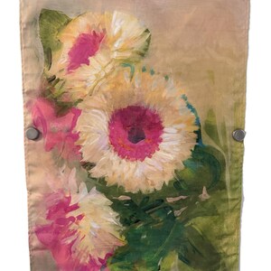 Gerbera Daisy Geschirrtuch, 45 x 75 cm Baumwollköper.