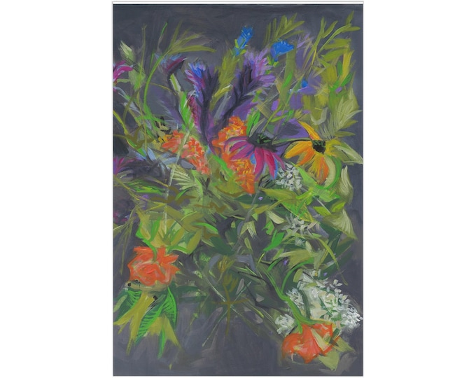 Floral Art Postcards Set | Colorful Greeting Cards, Stationery for All Occasions, Unique Gifts, Home Decor