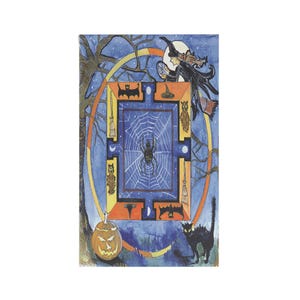 Halloween House Banner, Spooky Decor for Parties, Autumn Decoration, Outdoor Halloween Banner, Witch Themed Decor